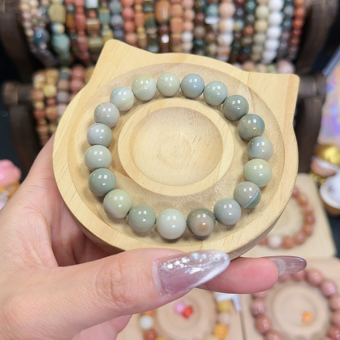 玛瑙/玉髓手链合金16