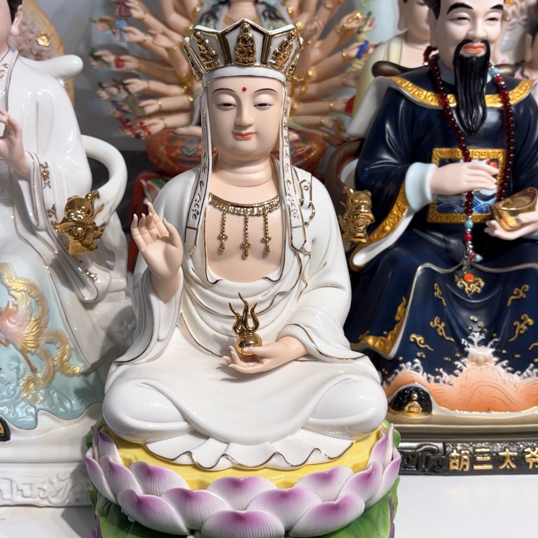 【闪购商品】摆件瓷摆件地藏菩萨12吋