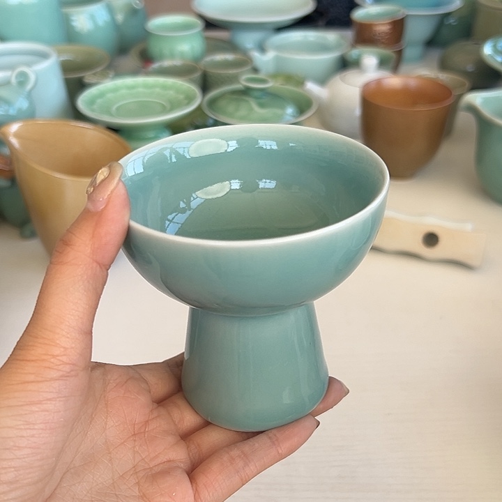 小米茶器龙泉青瓷