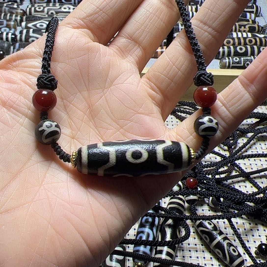 金***壳玛瑙/玉髓未镶嵌颈饰