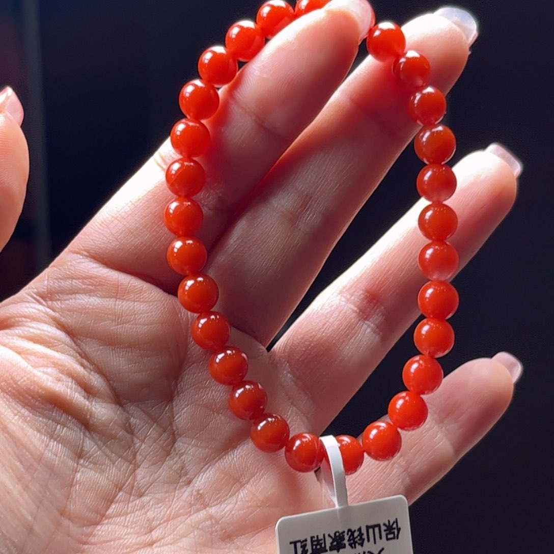 未镶嵌手串南红玛瑙