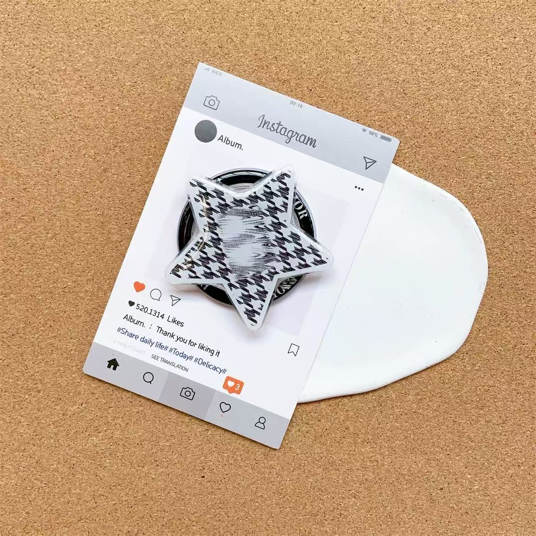 高级感轻奢转转星光磁吸支架适用于苹果手机壳带磁吸功能可拆卸