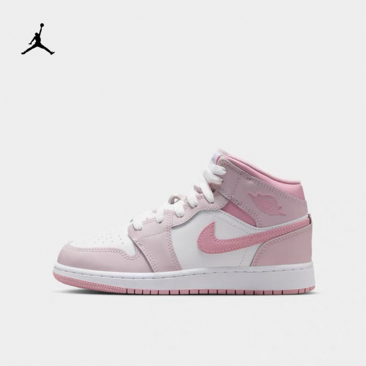 NIKE/耐克女款AJ1 MID GS中帮运动休闲复古板鞋DQ8423600