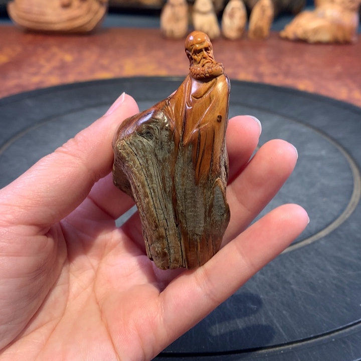 柏木（崖柏）根雕摆件