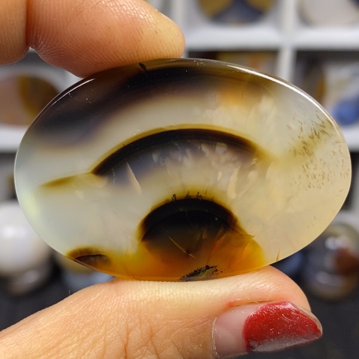 玛瑙/玉髓未镶嵌颈饰