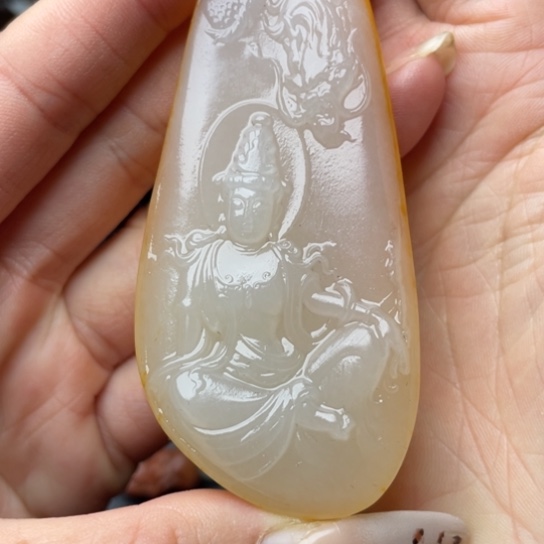 和田玉挂件未镶嵌