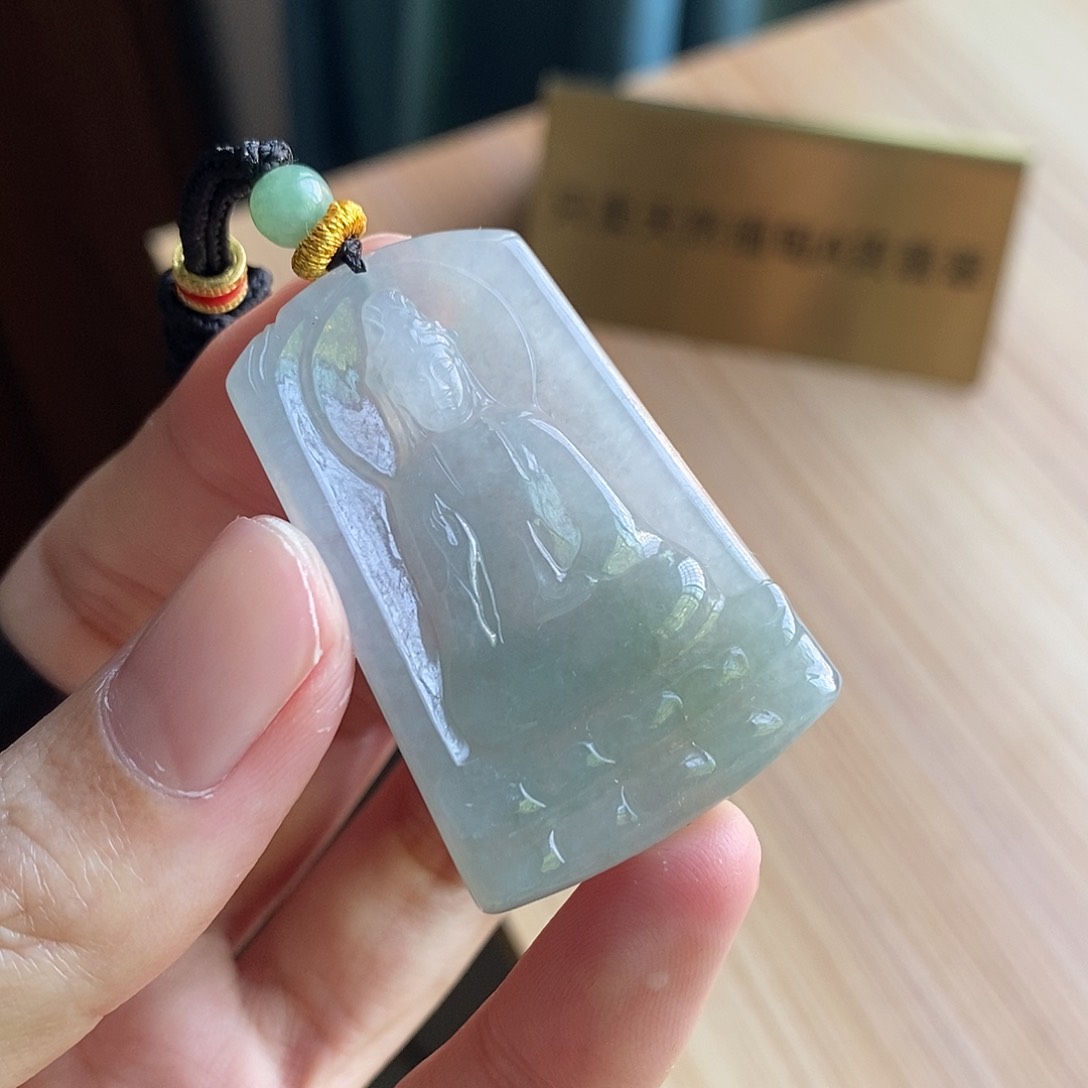 【闪购商品】颈饰未镶嵌翡翠天然缅甸A货翡翠