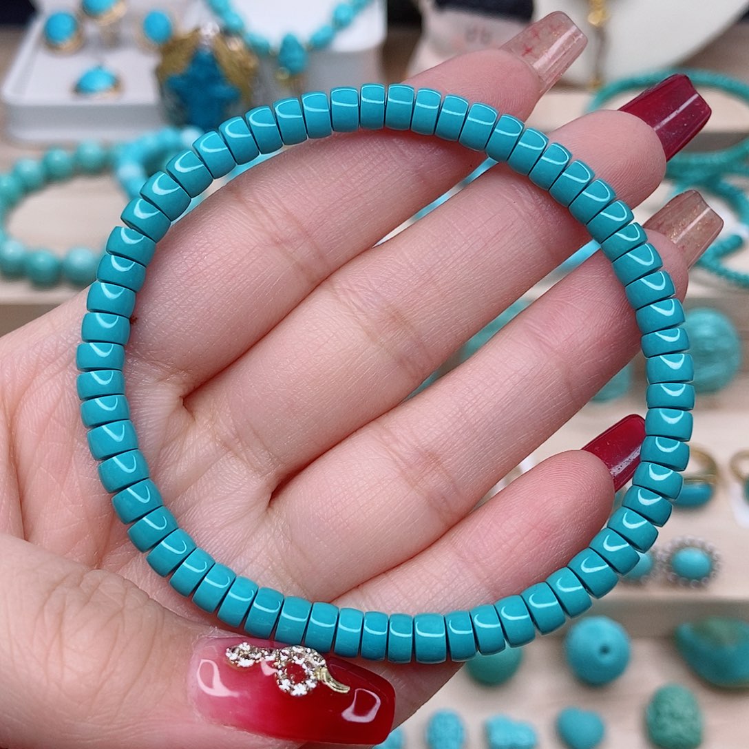 绿松石手串未镶嵌