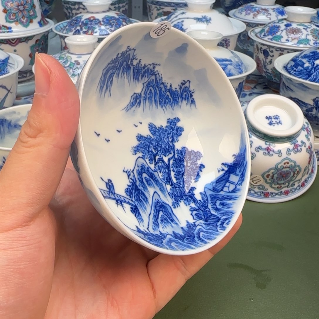 彦祖纯手工手绘茶具185