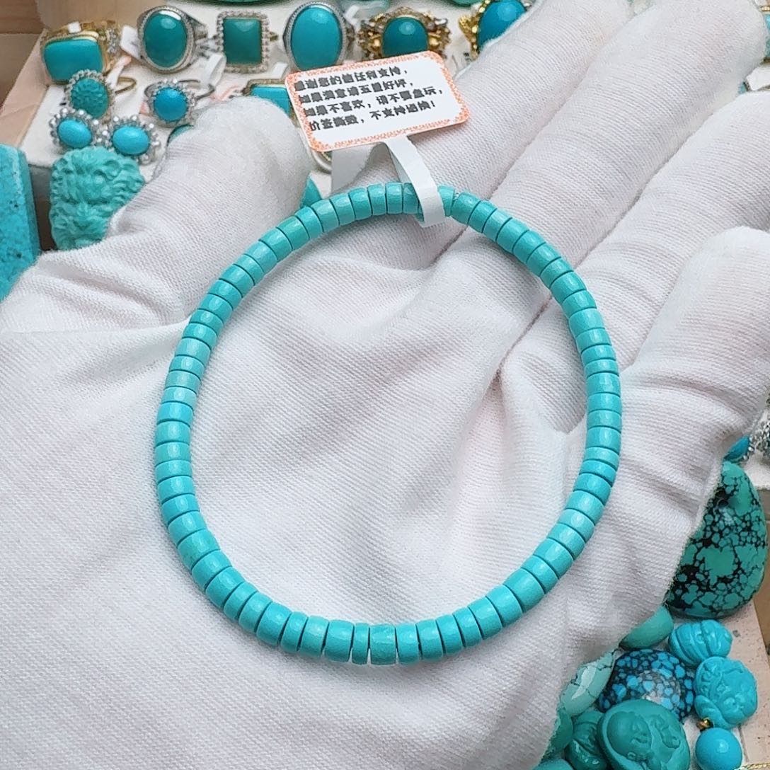 未镶嵌绿松石珠宝奇石