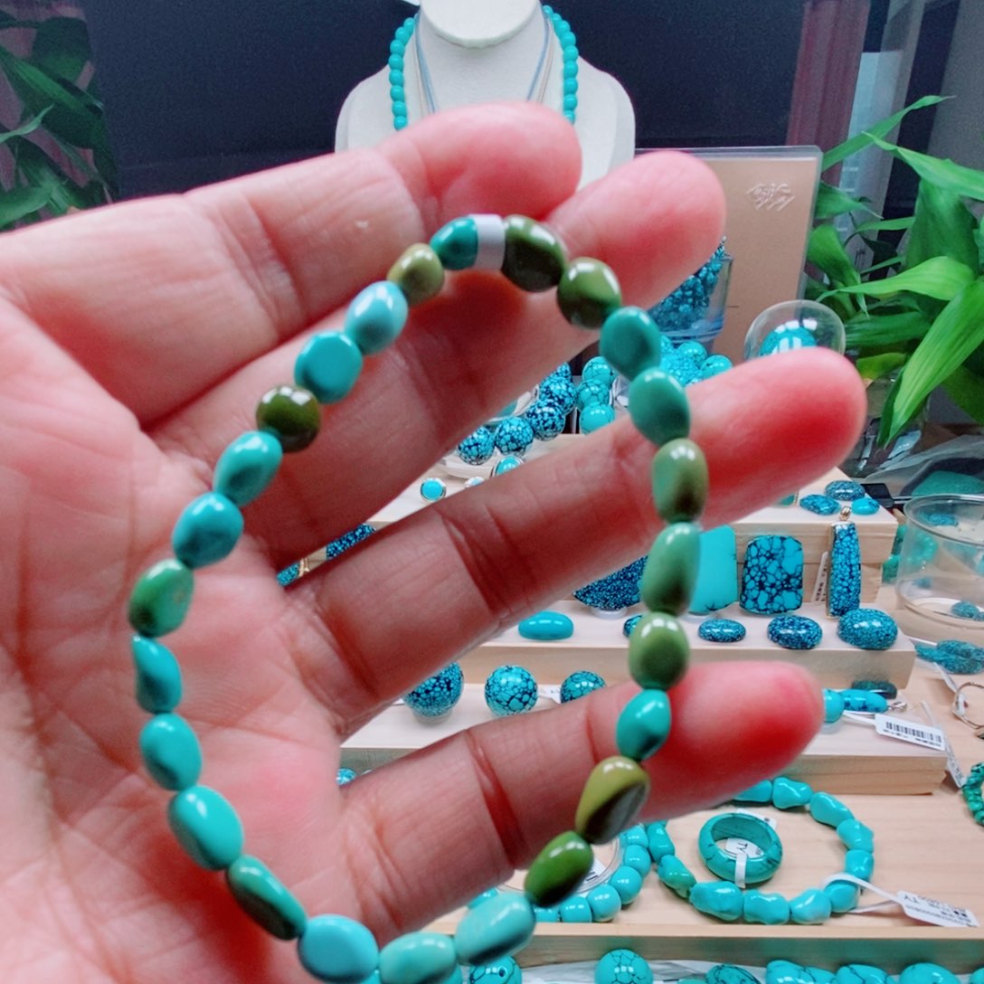 未镶嵌绿松石绿松石