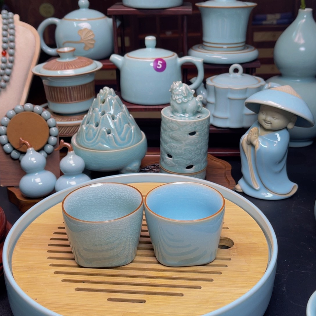 【闪购商品】摆件陶原产地证，正品窑口，茶器，珠串