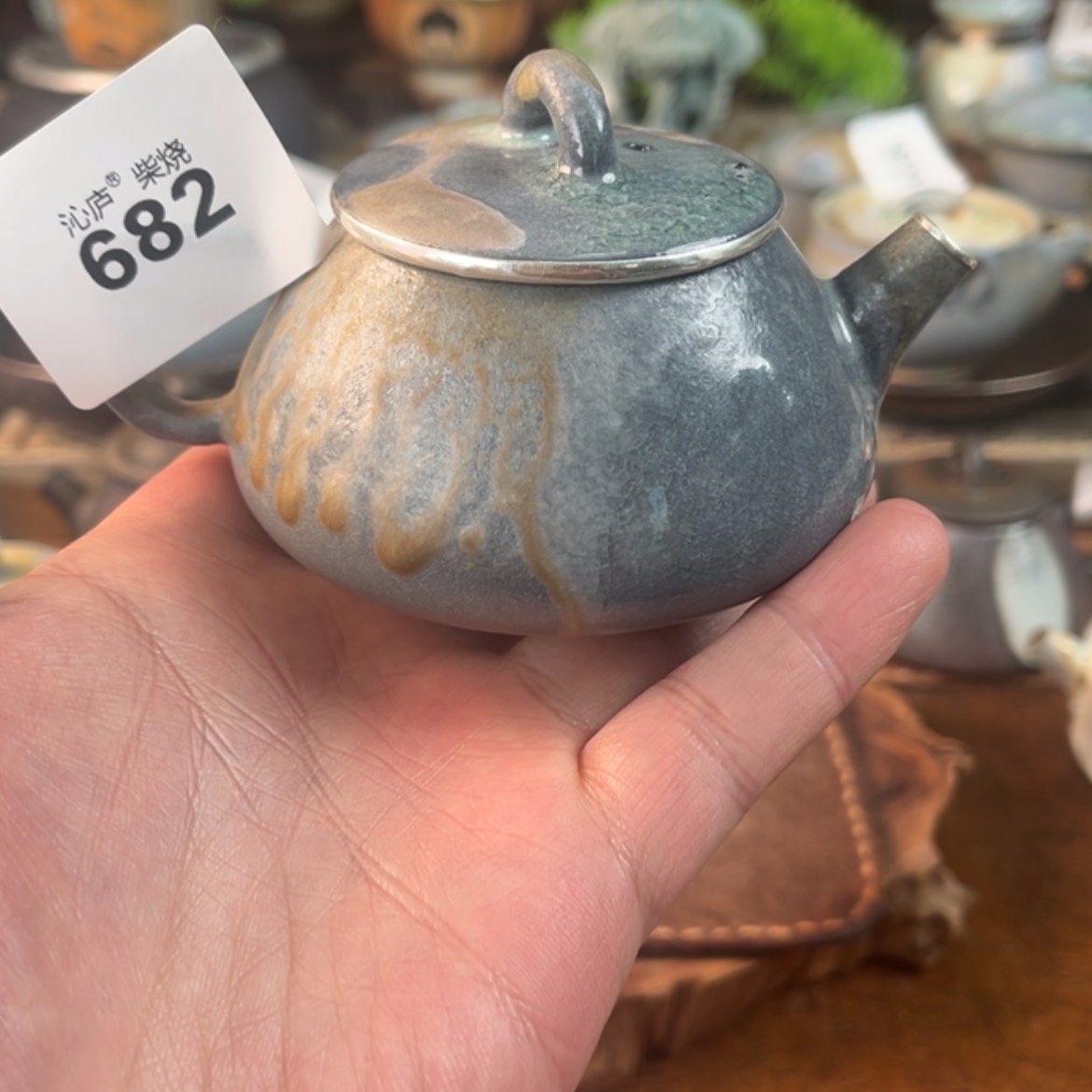 【闪购商品】沁庐柴烧古法柴烧手工茶具