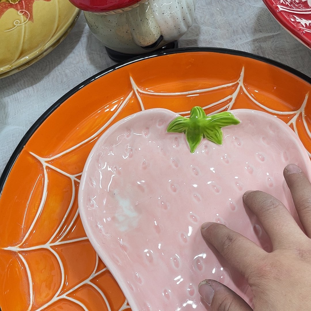 蓝***满25包邮 瑕疵陶瓷不退不换 完美主义者慎拍