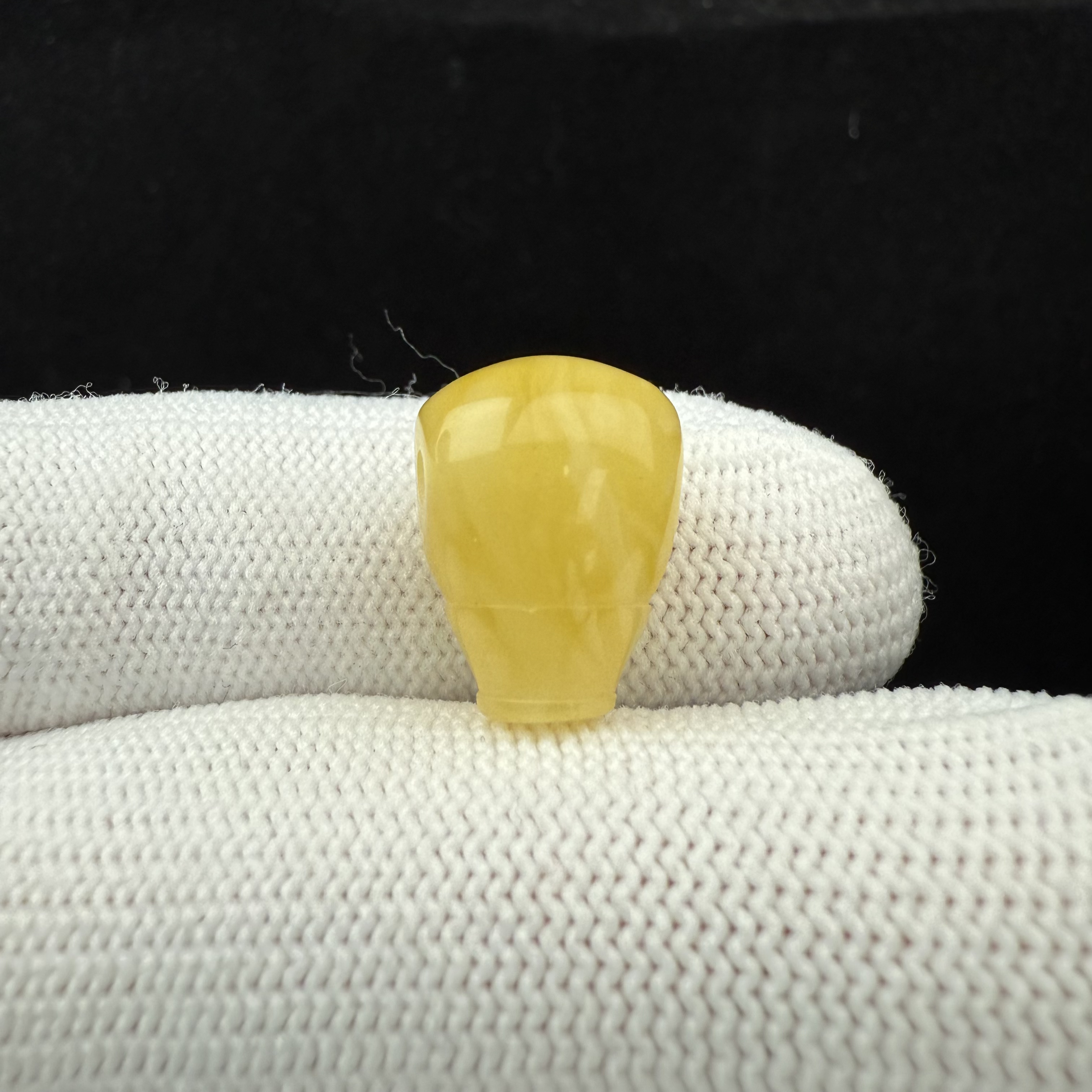 Z3795天然原矿蜜蜡 三通 11*15mm支持复检