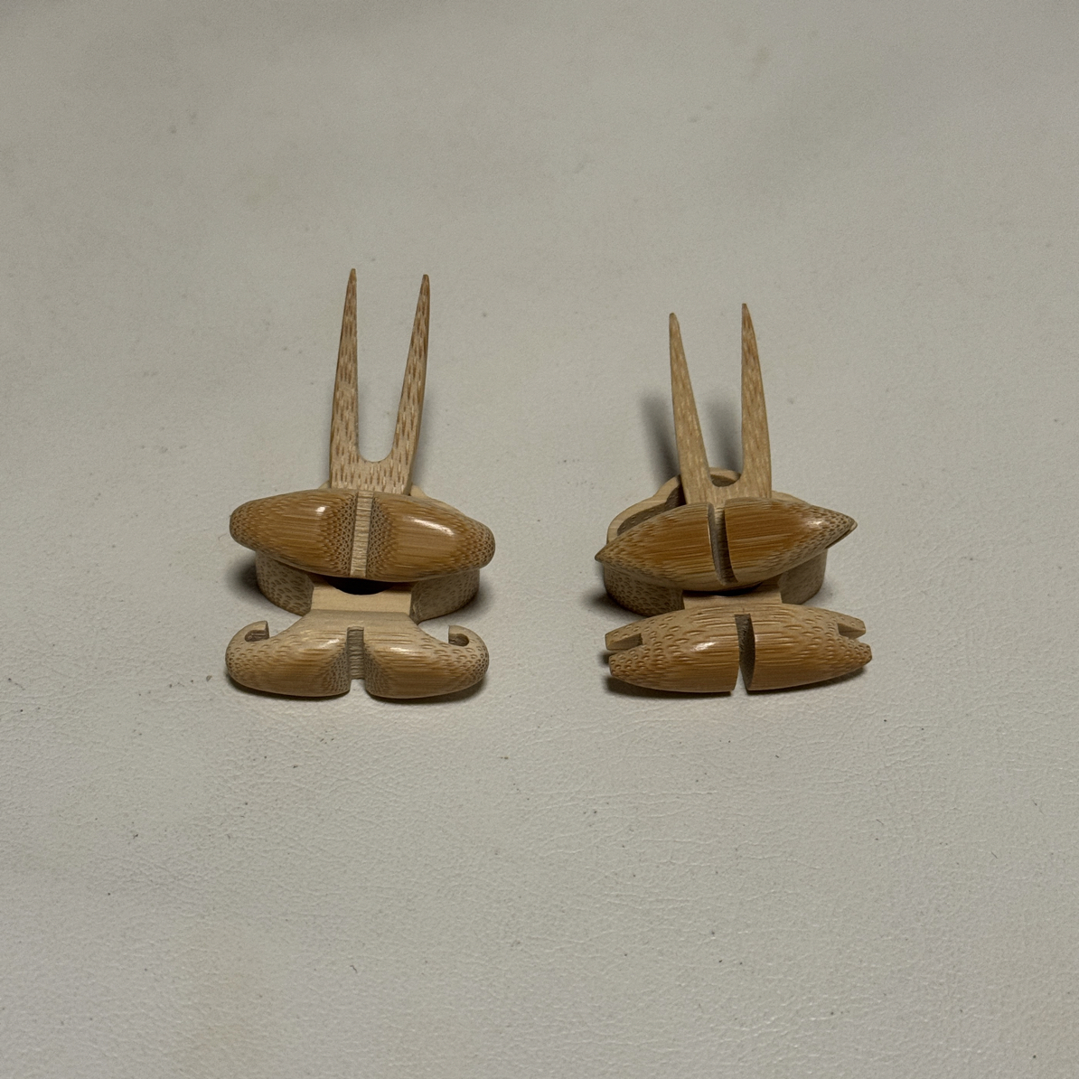 三丝羊角枣核鸟用果叉虫盒 丝距1.1cm 果插 菜叉 鸟笼配件