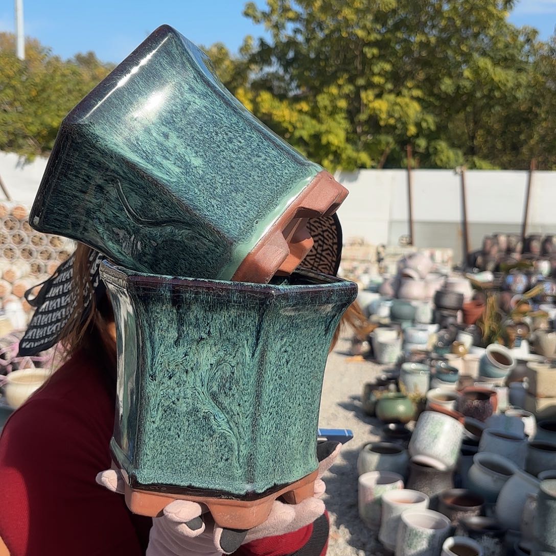 口径18高度16两个绿六方