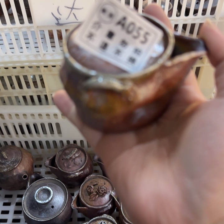 陶盘精品柴烧福利放漏