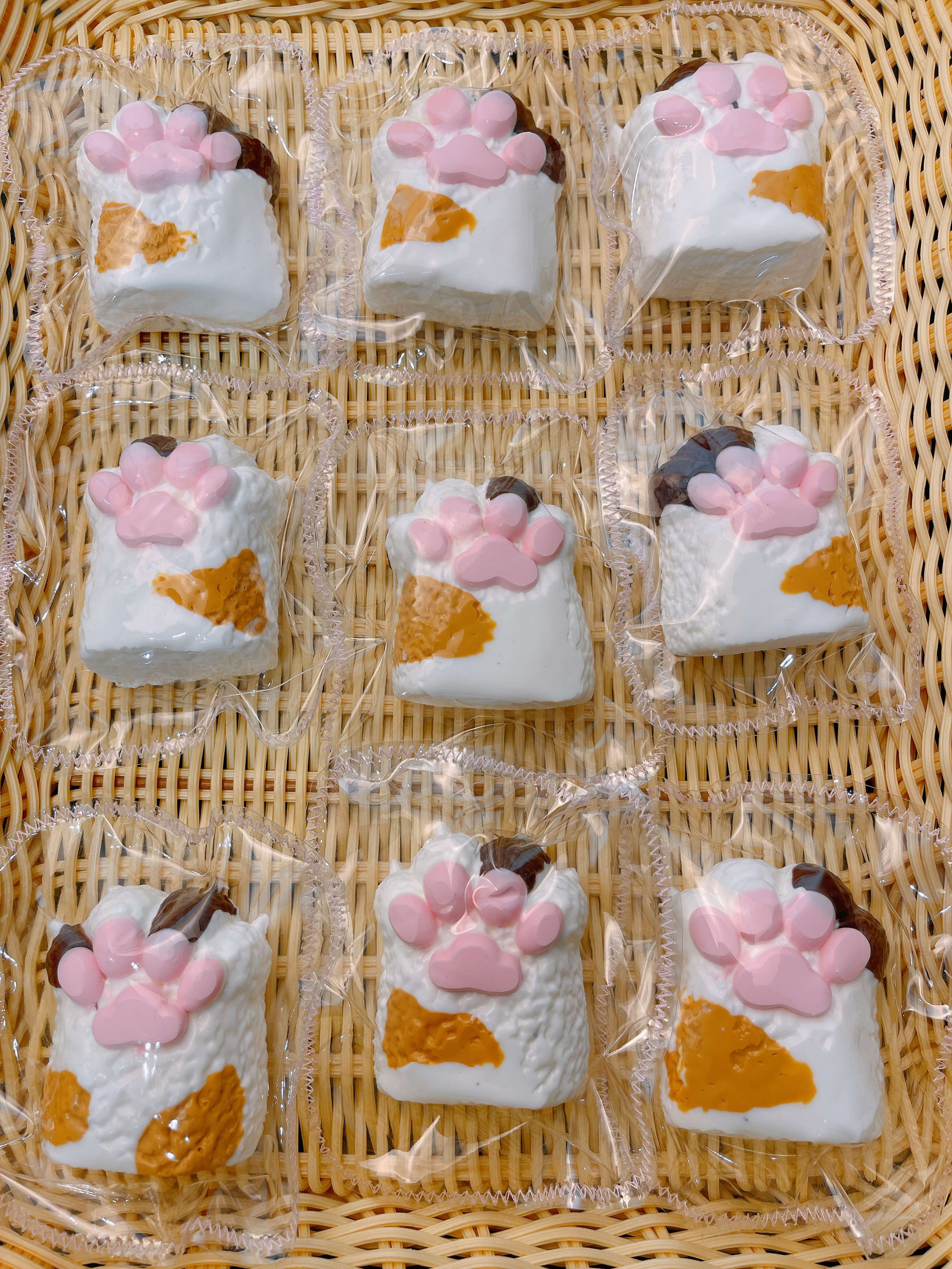 瑕款（74g）三花猫爪泥感慢回弹食品级硅胶