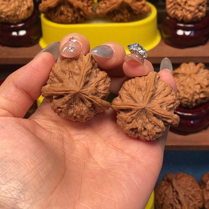 核桃手串/手链36尺三棱