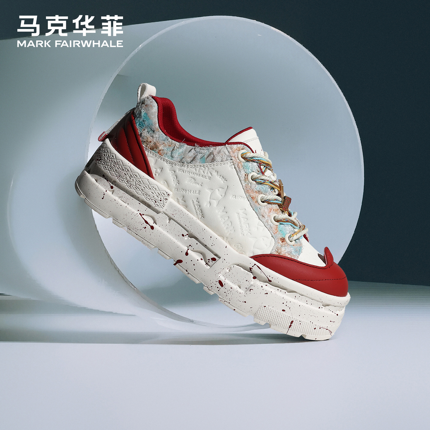 马克华菲马年限定本命年鞋子男鞋2025新款增高男士板鞋高级休闲鞋