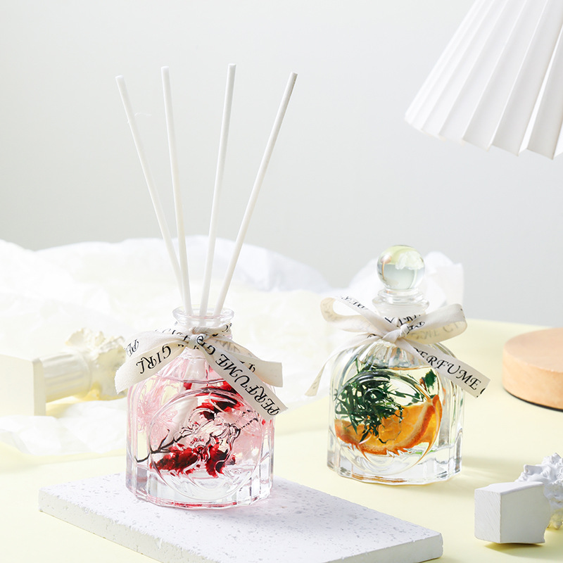 ins风小众高级复古法式无火香薰北欧浮雕治愈香氛摆件家用礼物女