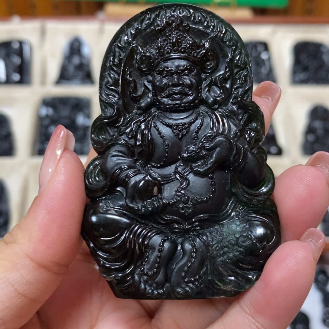 仔***学翡翠未镶嵌吊坠(不含链)翡翠