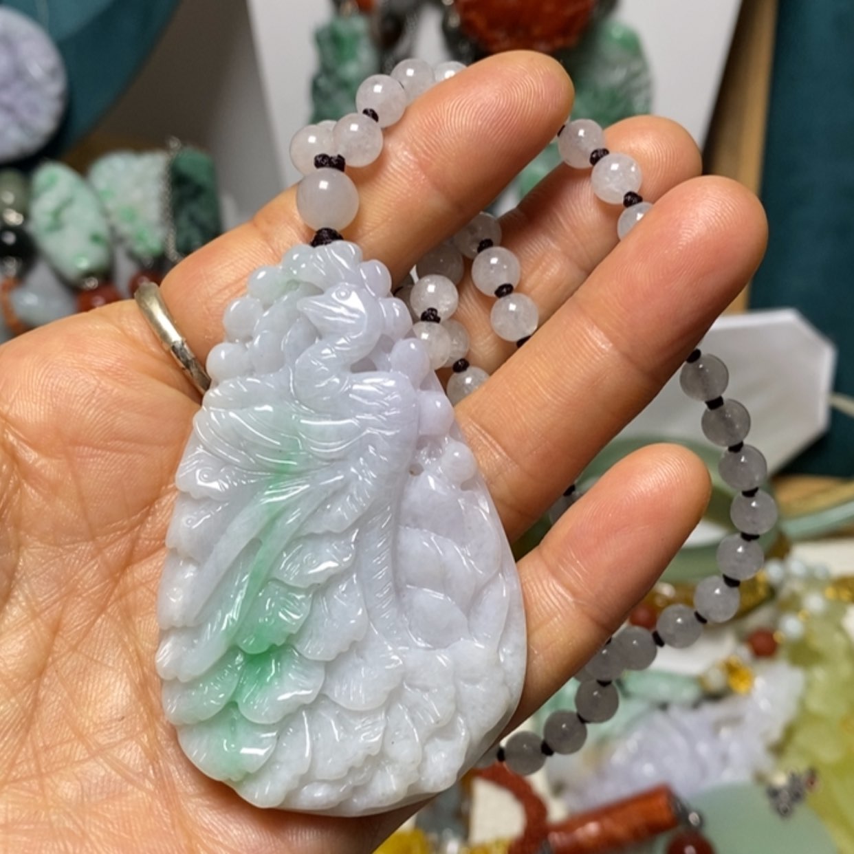 【闪购商品】翡翠吊坠(赠链)未镶嵌