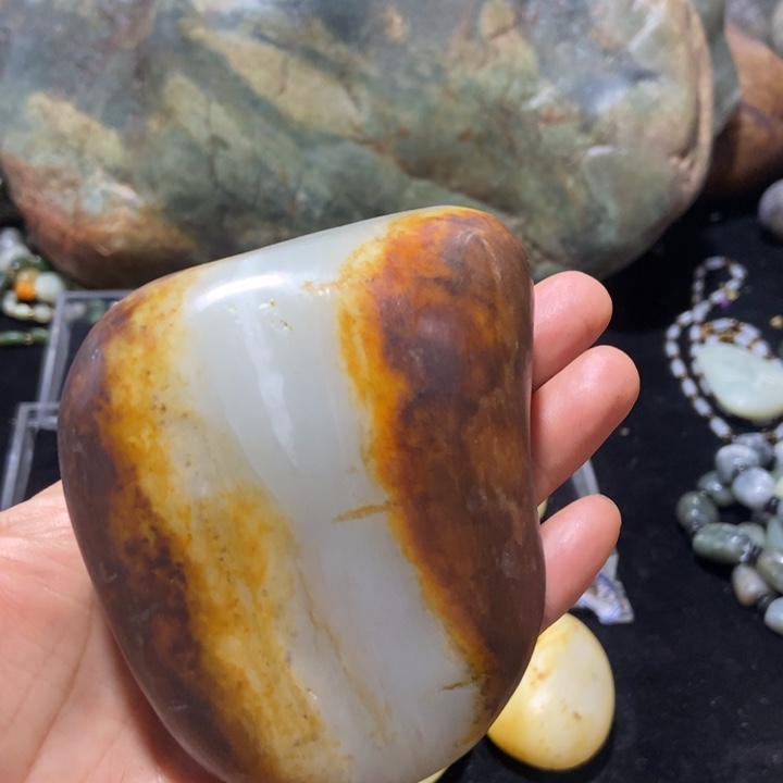 笑***7和田玉（糖玉）未镶嵌挂件