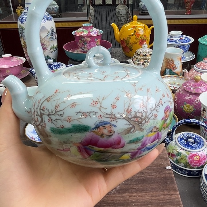 摆件景德镇陶瓷老厂瓷84