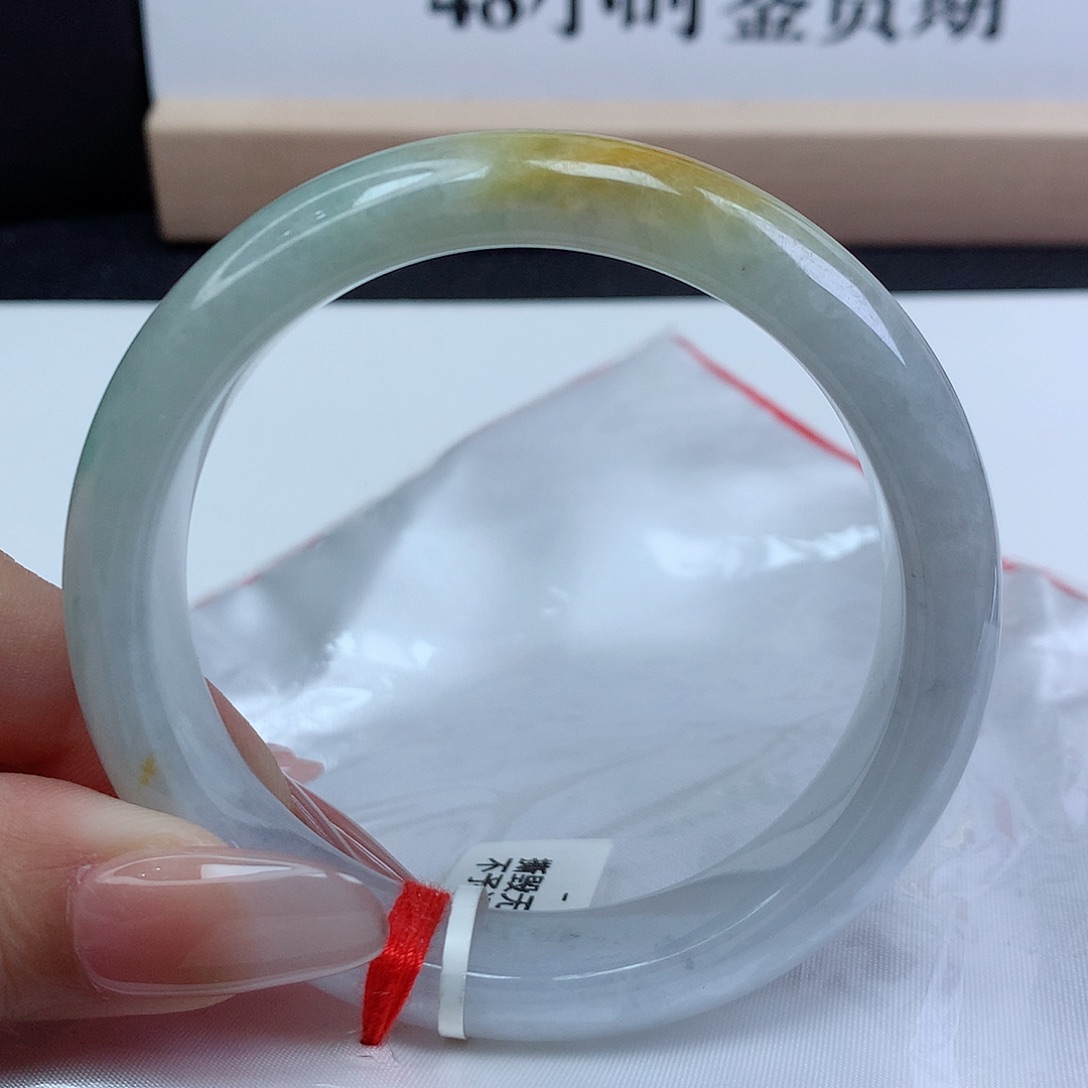 翡翠手镯未镶嵌56.5圈口