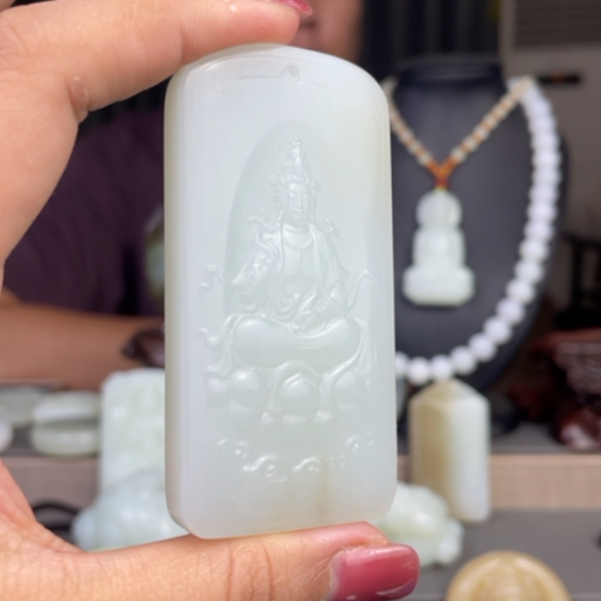 【闪购商品】颈饰未镶嵌和田玉