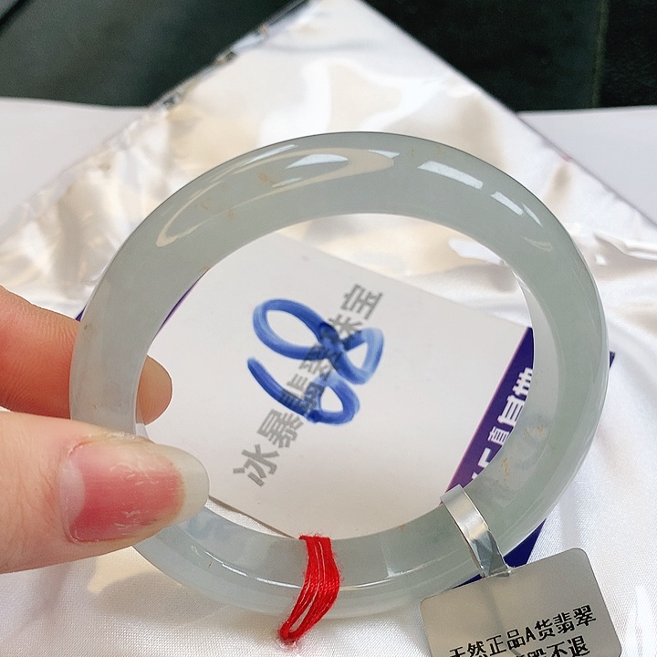 翡翠手镯未镶嵌圆**i缅甸天然a货翡翠