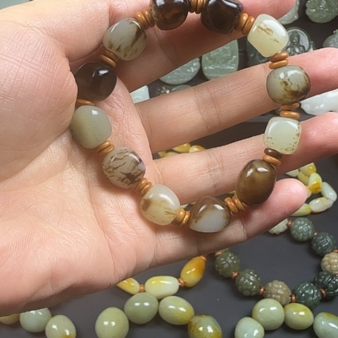 手链未镶嵌和田玉