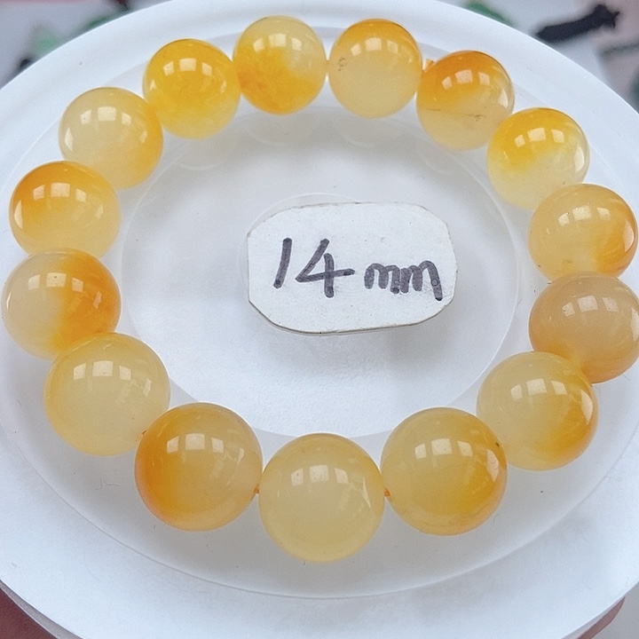 翡翠手链未镶嵌手链