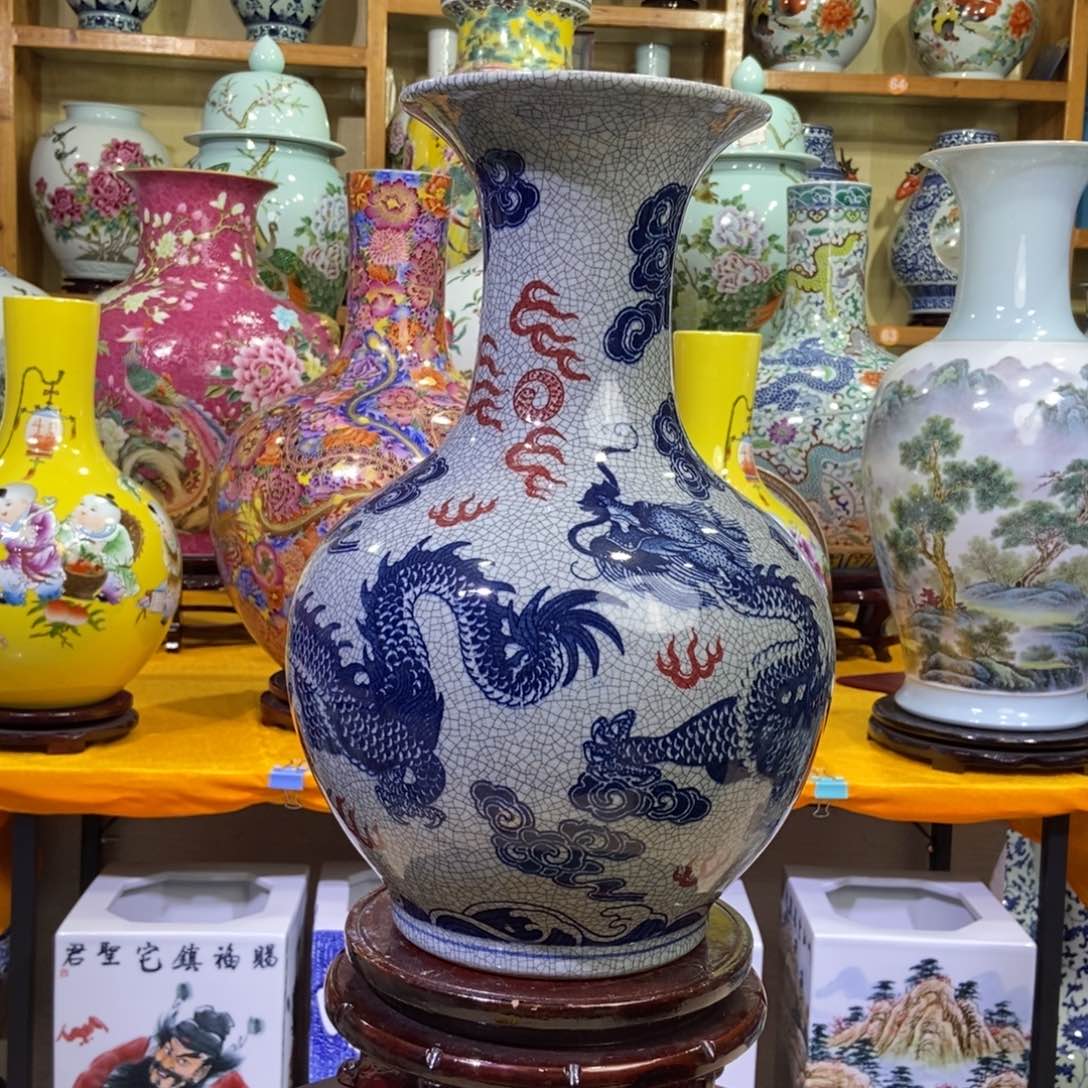 景德镇陶瓷花瓶摆件