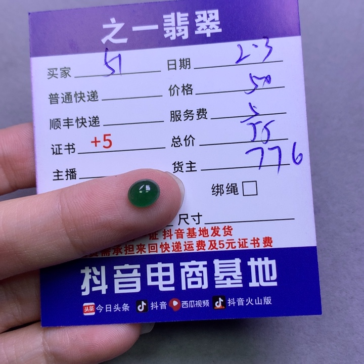 翡翠颈饰未镶嵌用****6