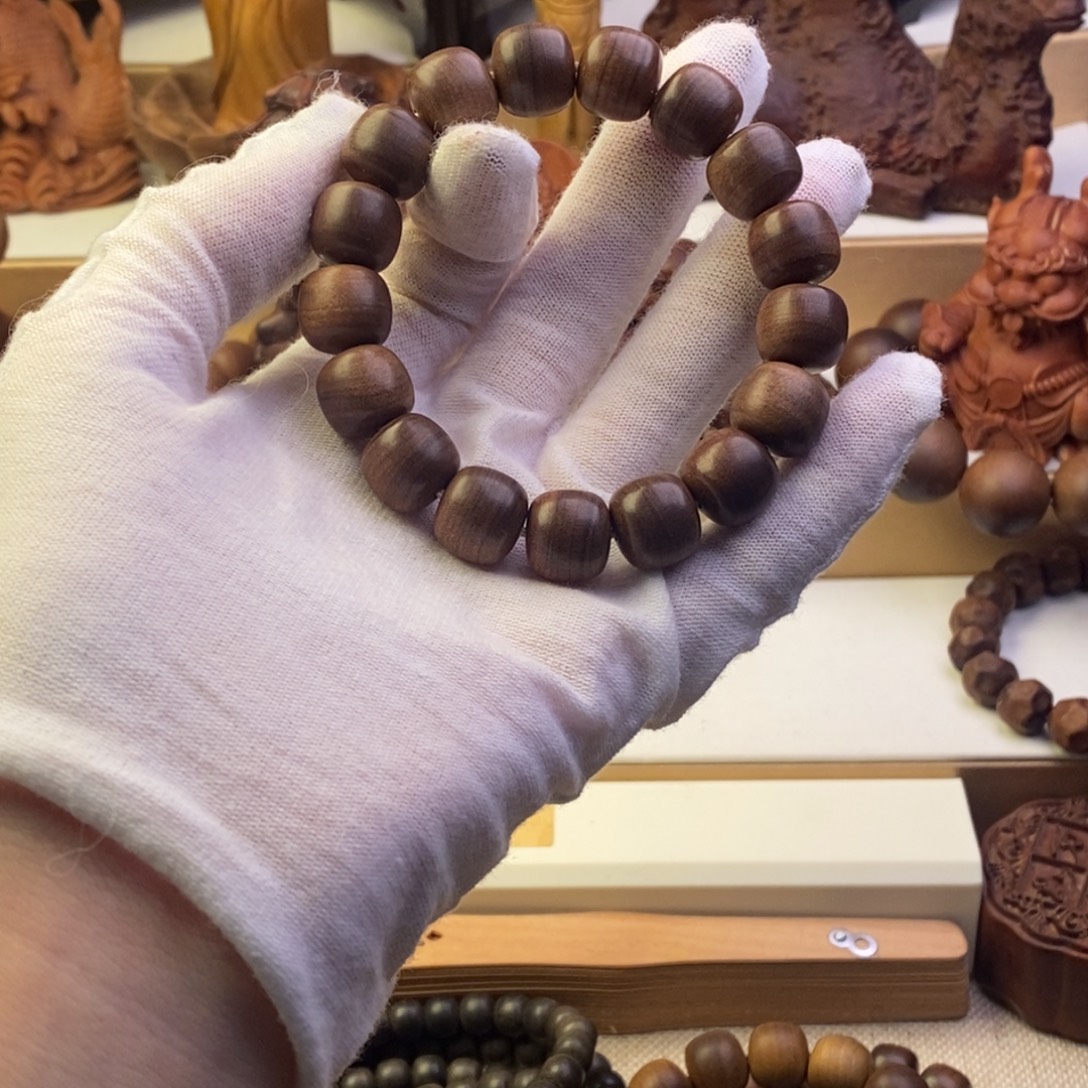 第***区手串/手链檀香木老山檀香1213横纹黑肉奶香沉水