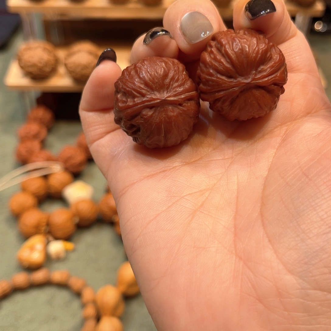 桃核把件南瓜小磨盘