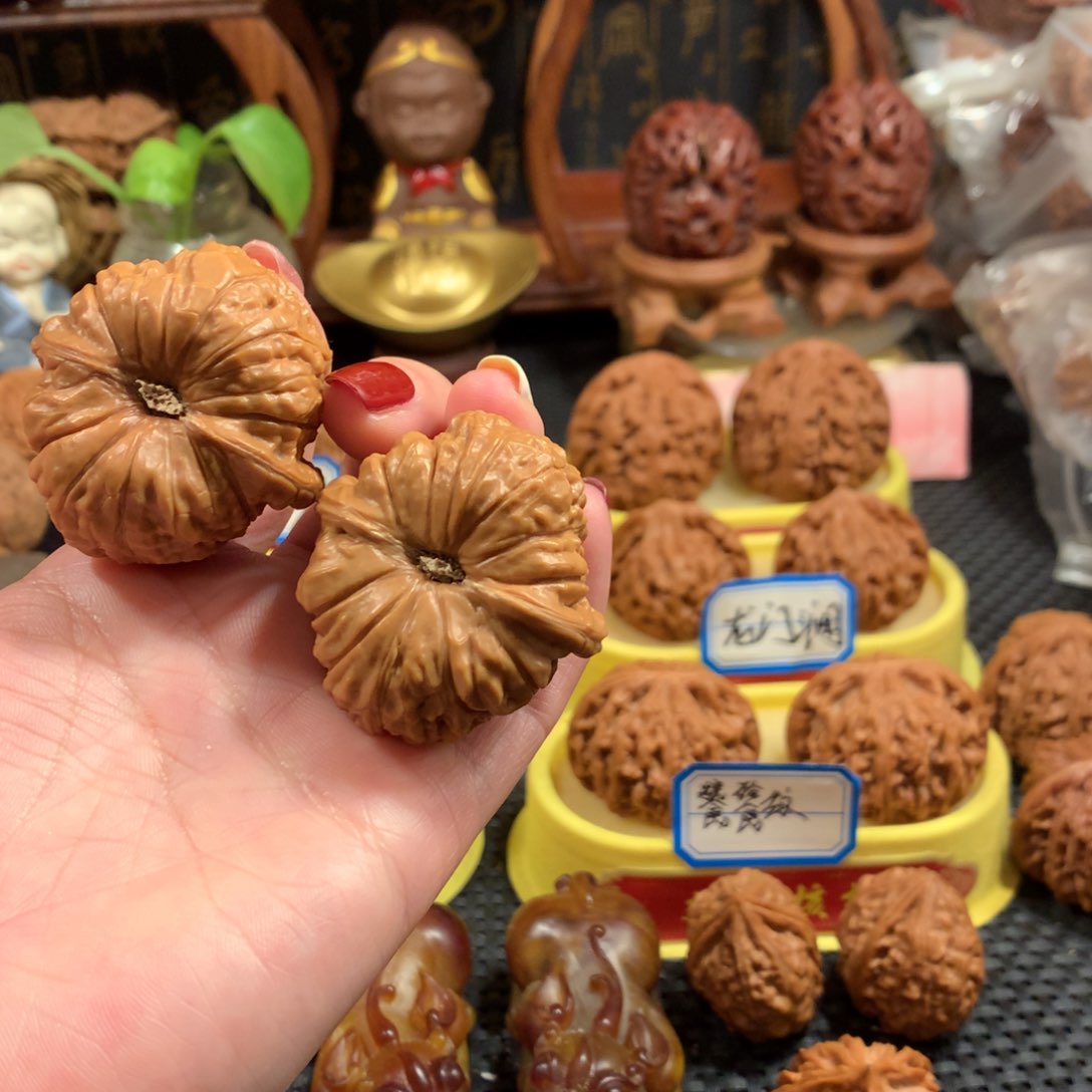 文玩核桃把件南瓜