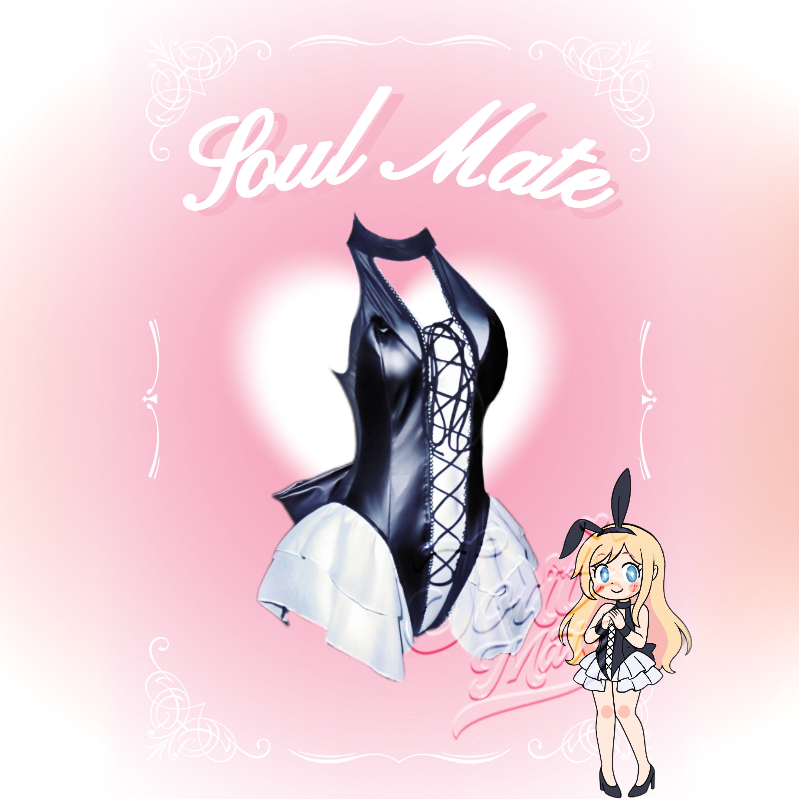 SoulMate「幽会兔兔」 兔女郎性感纯欲夏季动漫COS制服套装