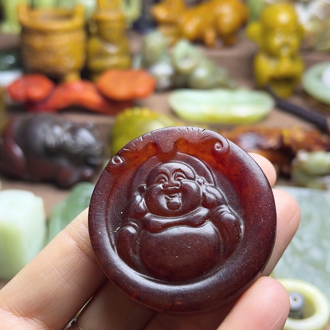 白玉菩提吊坠122。。