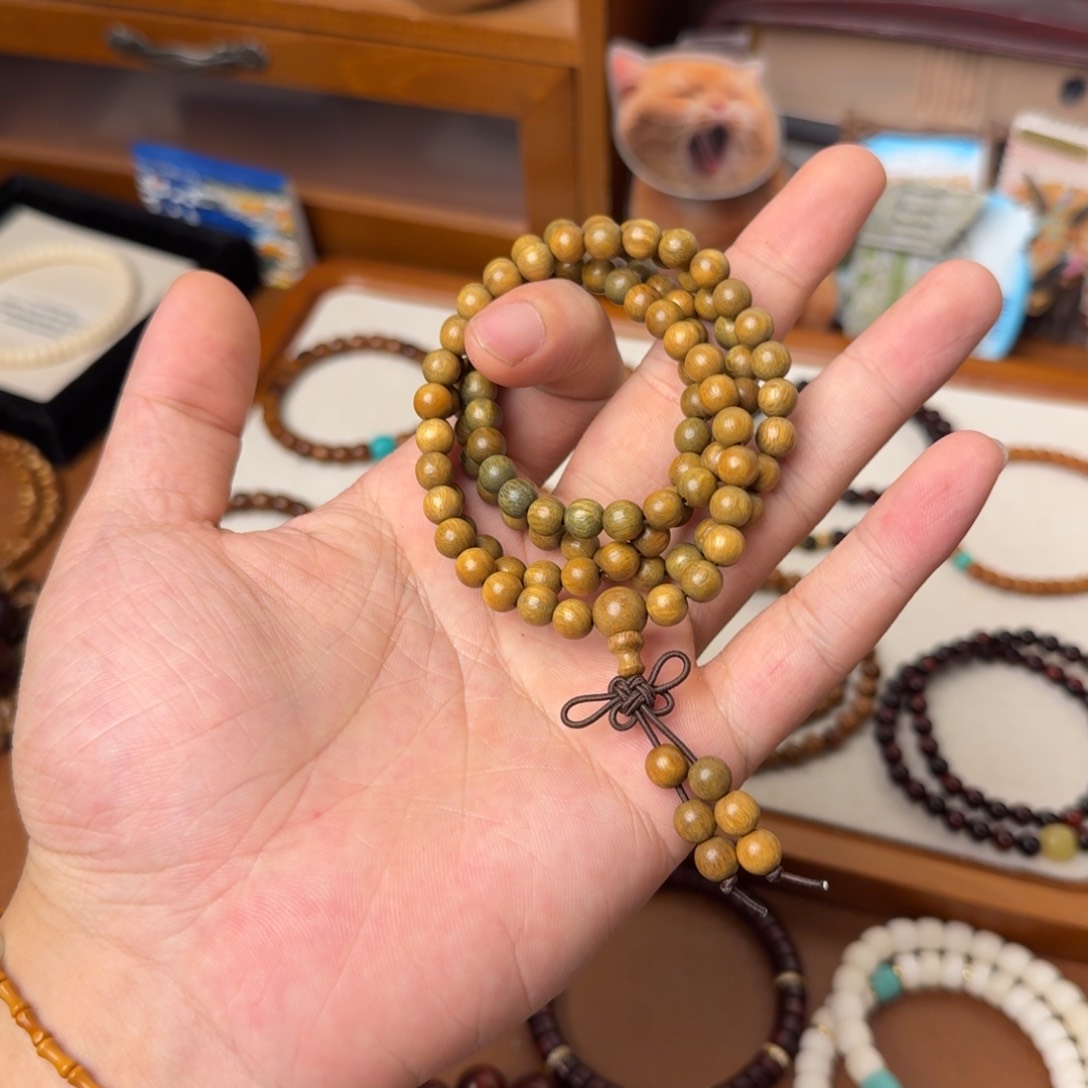 维腊木（绿檀）手串/手链
