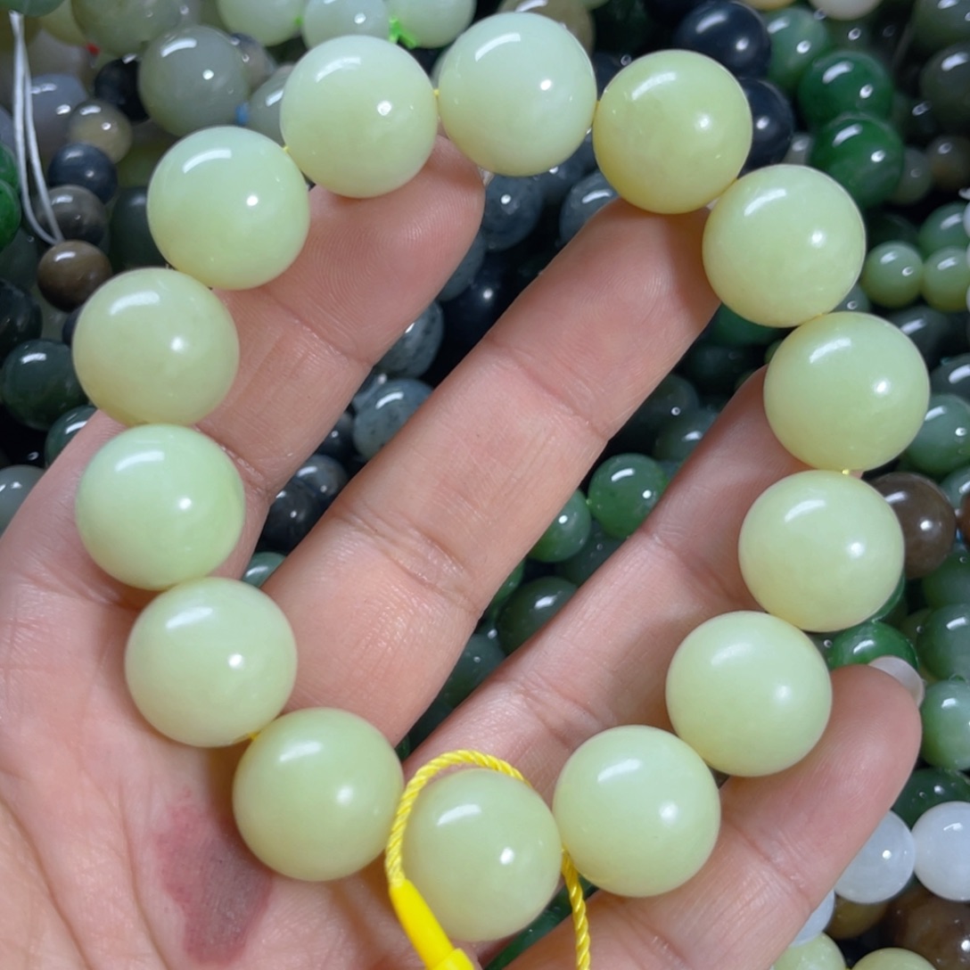 和田玉手链未镶嵌