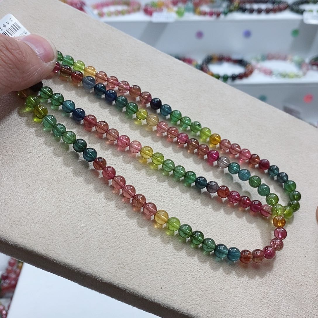 碧玺手链未镶嵌手链