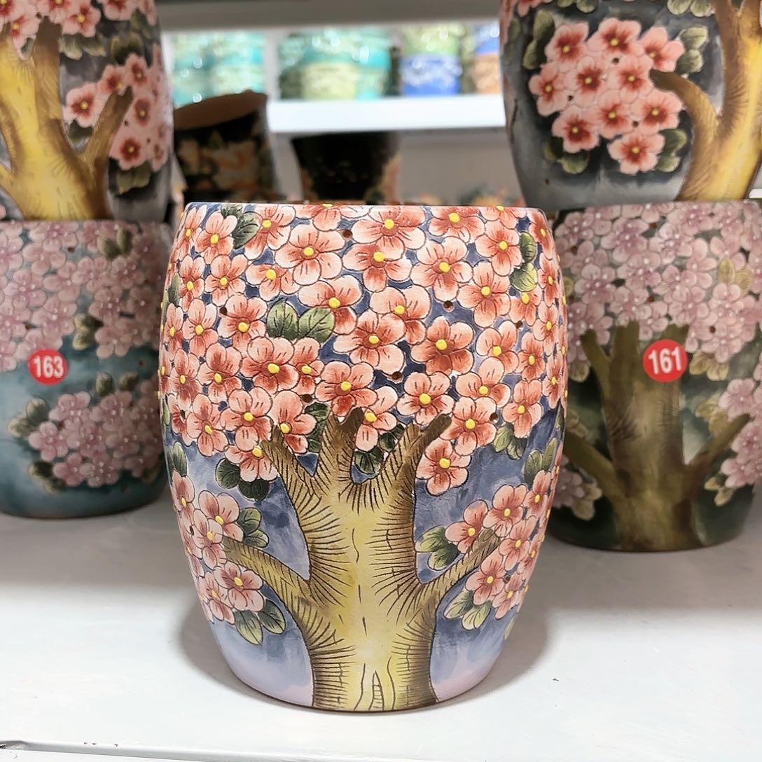 紫砂花盆甜*野手工花盆默认微瑕