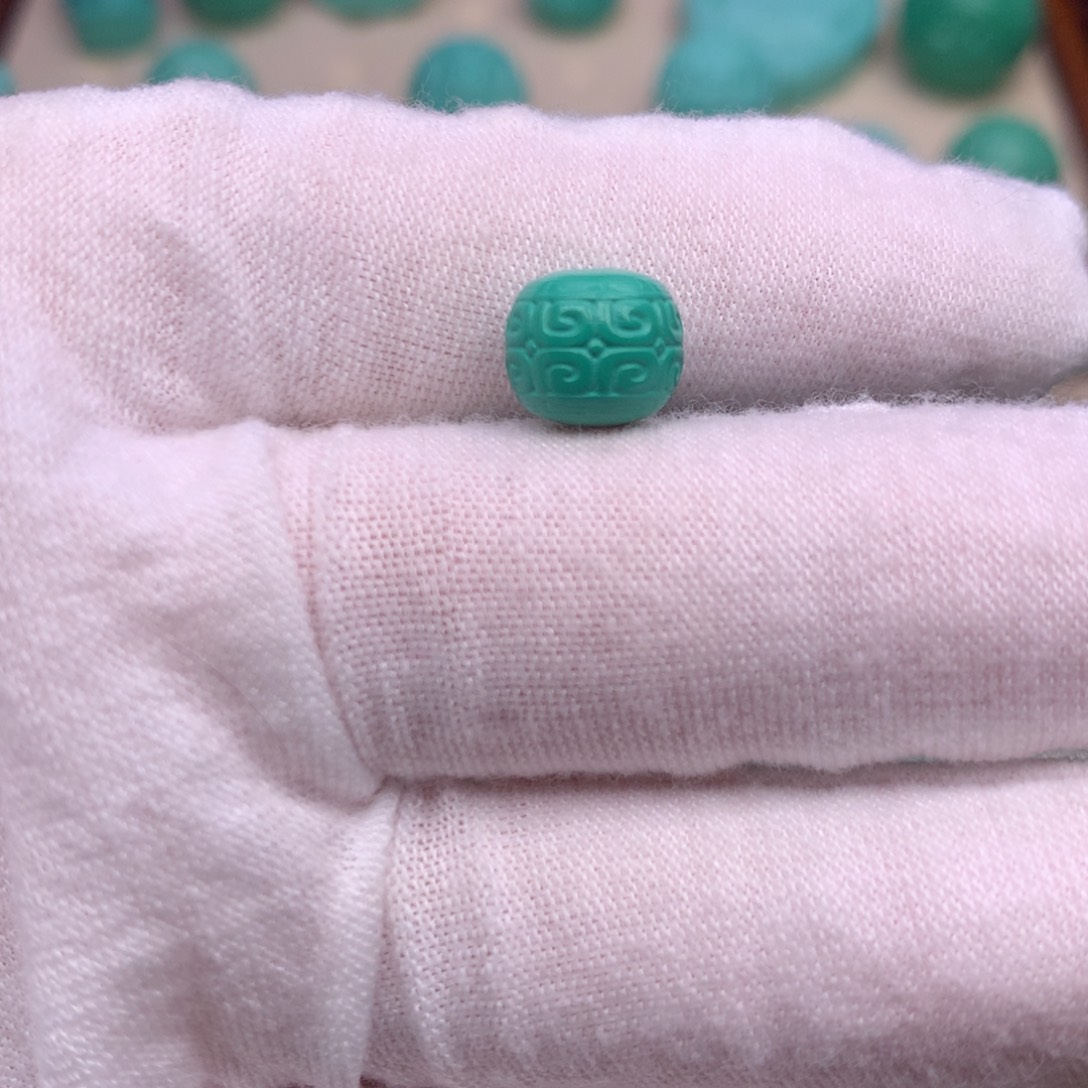 原生态散珠配珠回纹珠卡9