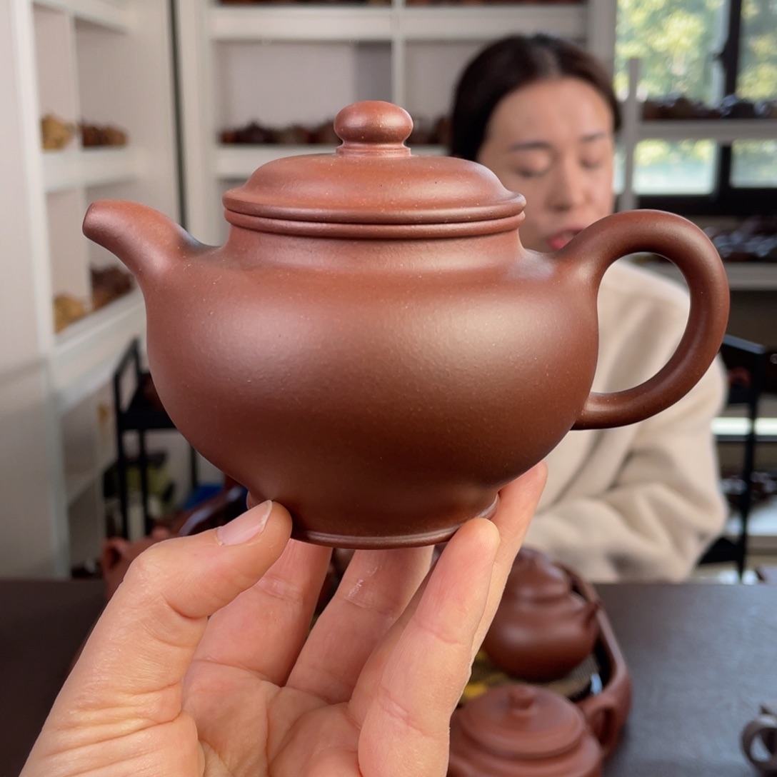 紫砂茶壶底槽清裰只270cc