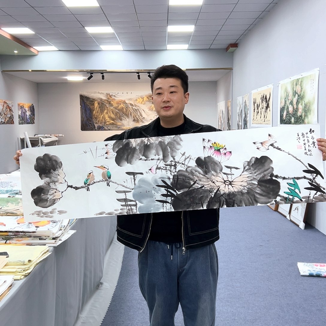 国画国画作品宣纸纯手绘