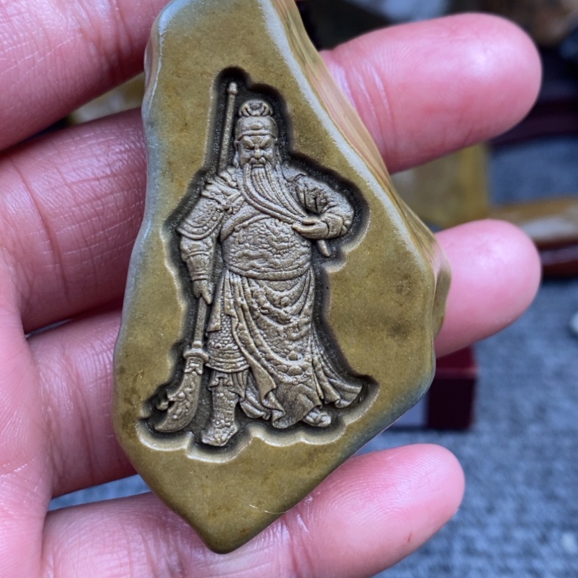 【闪购商品】原石雕刻手把件